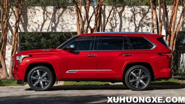 Chi tiết Toyota Sequoia 2023 - mẫu SUV 7 chỗ thay thế Land Cruiser