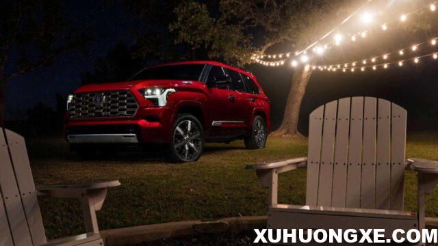 Chi tiết Toyota Sequoia 2023 - mẫu SUV 7 chỗ thay thế Land Cruiser