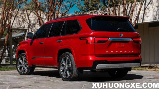 Chi tiết Toyota Sequoia 2023 - mẫu SUV 7 chỗ thay thế Land Cruiser