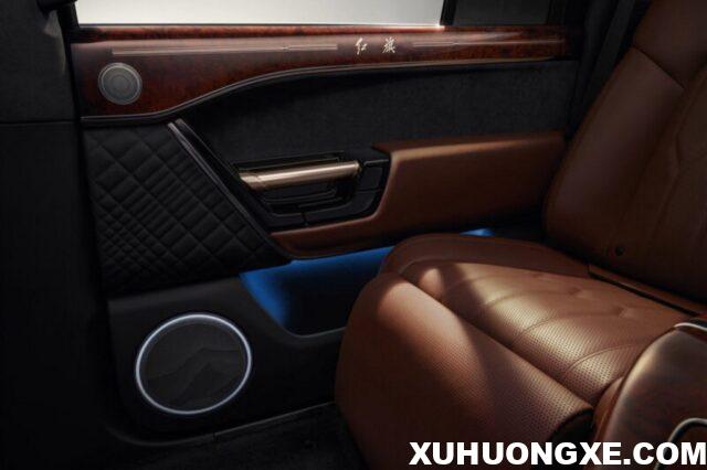 Mỗi ghế xe Hongqi LS7 2023 đều có nhiều tiện nghi.