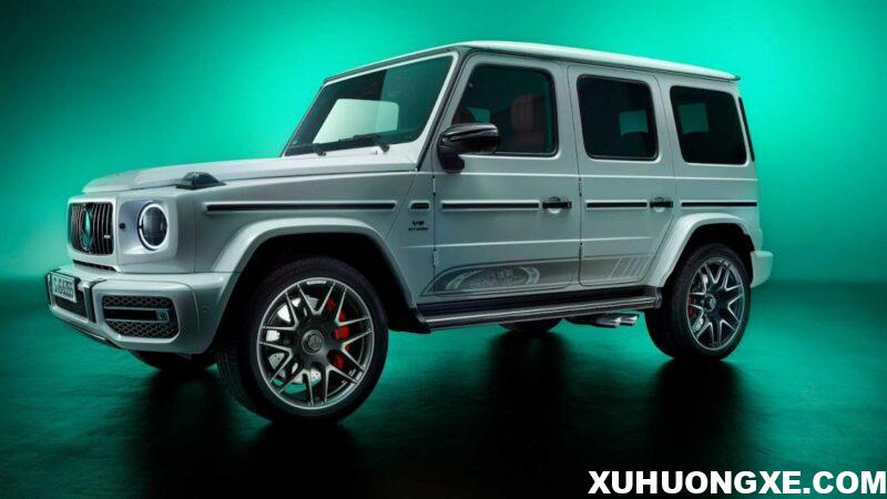 Mercedes-AMG G63 Edition 55 2022 có cùm phanh đỏ nổi bật.