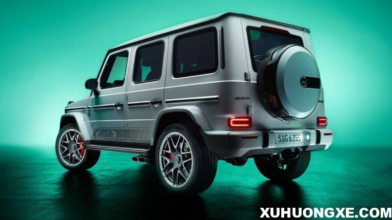 Đuôi xe vuông vức của Mercedes-AMG G63 Edition 55 2022.