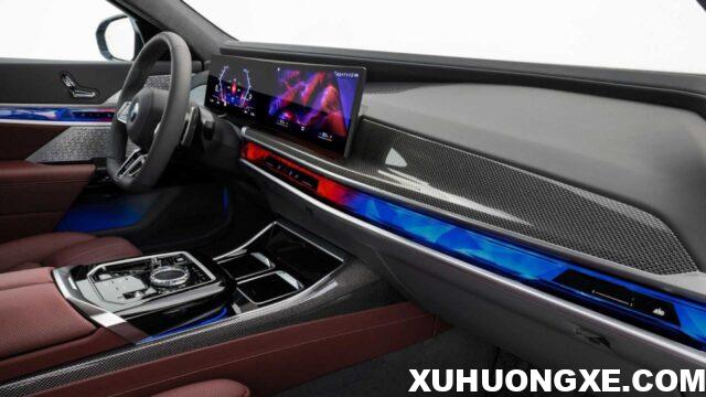 BMW 7-Series 2023 có khoang nội thất mới.