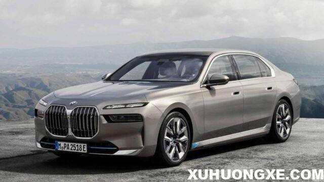 BMW i7 2023 là xe thuần điện đầy tương lai.