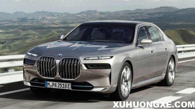 Xe điện BMW i7 2023 hoàn toàn mới.