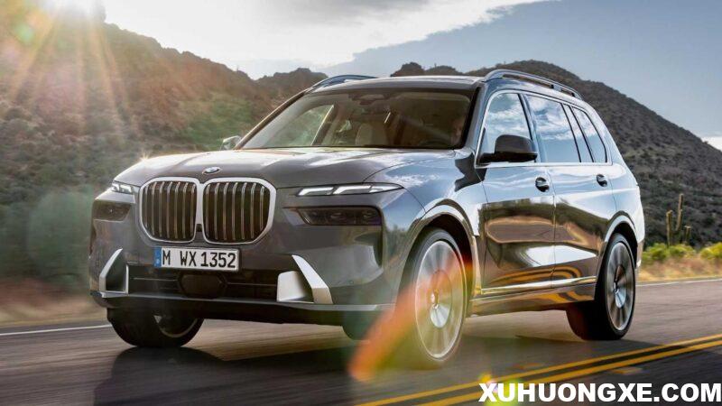 BMW X7 2023 với nhiều thay đổi.