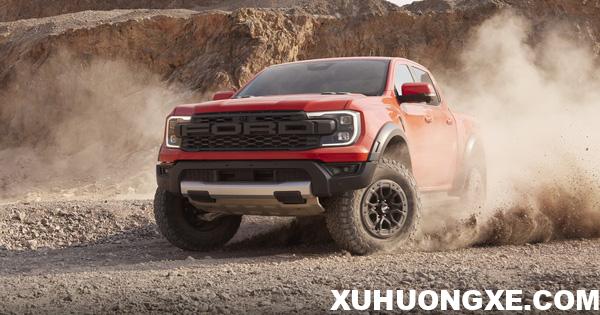 Ford Ranger Raptor nhận được sự thay đổi toàn diện.