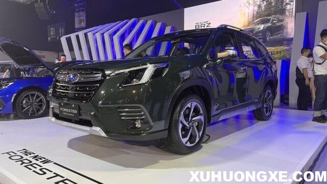 Subaru Forester 2023 trẻ trung hơn bản cũ.