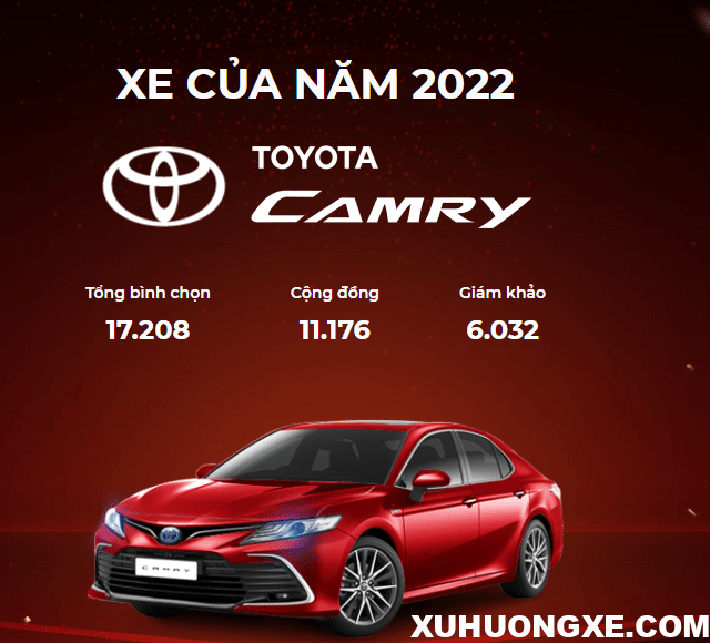 Toyota Camry là xe của năm hoàn toàn xứng đáng.