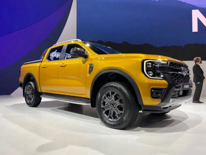 Ford Ranger 2023 chọn Thái Lan là điểm đến đầu tiên ở Đông Nam Á.