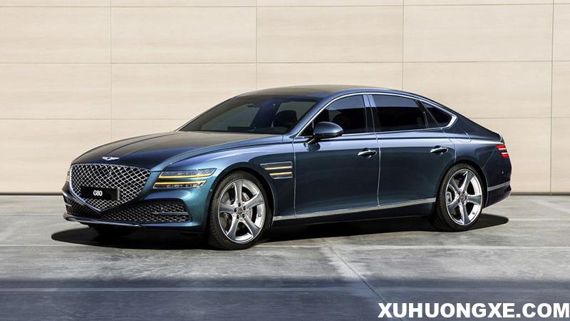 Genesis G80 Top 10 sedan hạng sang cỡ trung tốt nhất năm 2021