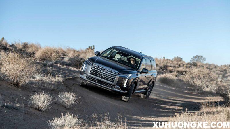 Hyundai Palisade 2023 vận hành mạnh mẽ.