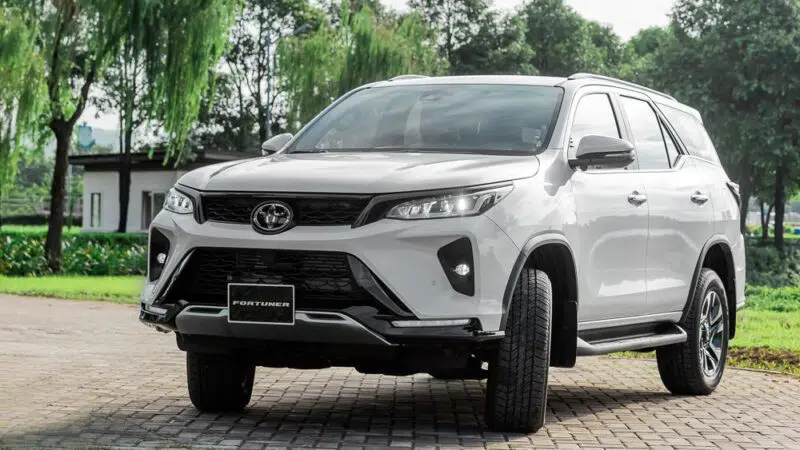 Toyota Fortuner 2023 không thay đổi nhiều.