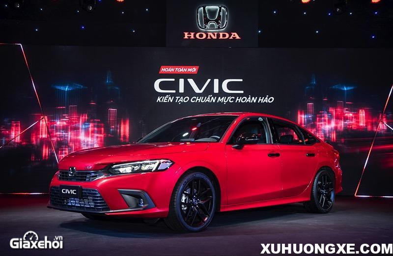 ra mat xe honda civic 2022 the he moi giaxehoi vn 2