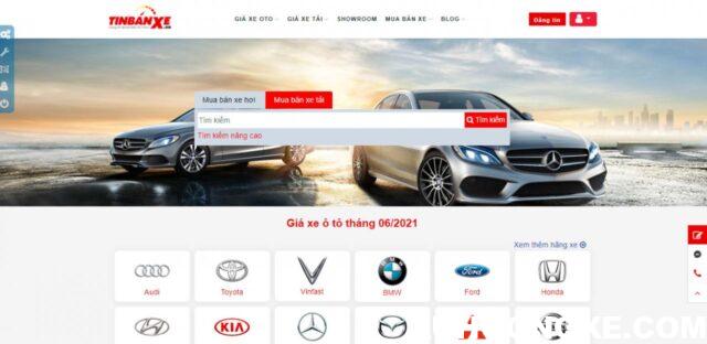 Top 10 trusted websites to buy/sell used and new cars in Vietnam